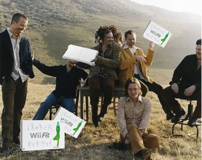 The Counting Crows with Wii Fit!